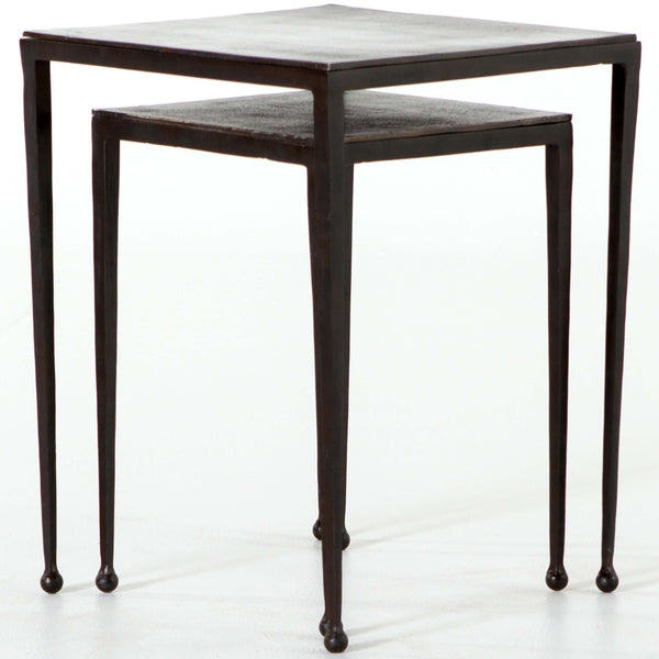 Home Fashion Dalston Nesting End Tables Antique Rust By Four Hands
