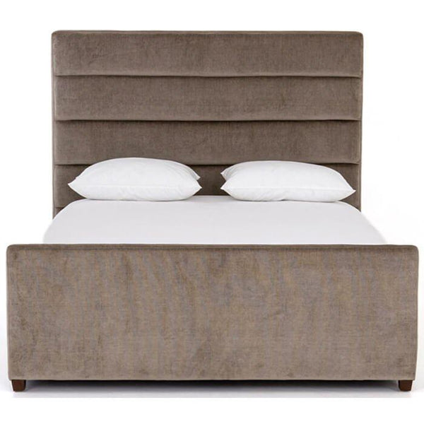 Home Fashion Daphne Bed Sage Worn Velvet By Four Hands
