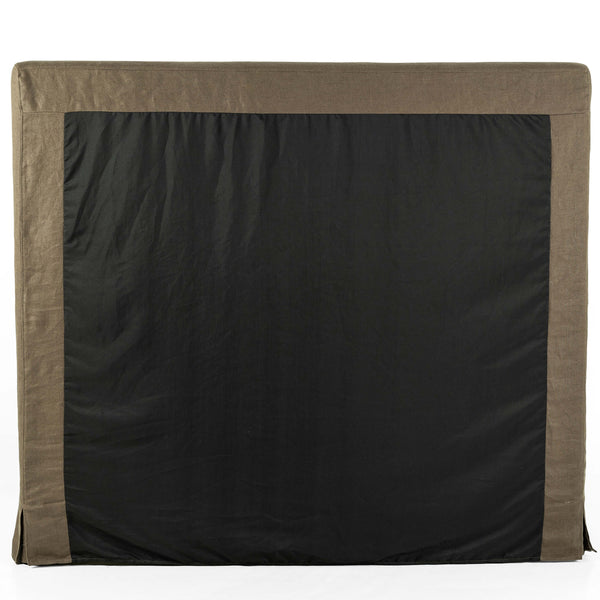 Home Fashion Daphne Slipcover Bed Brussels Coffee By Four Hands