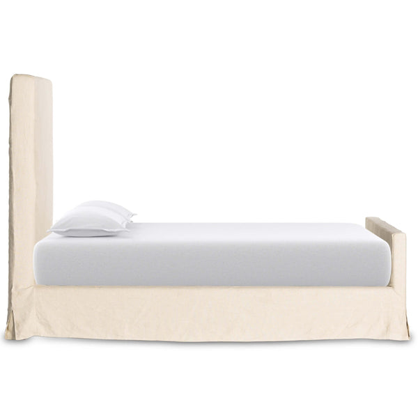 Home Fashion Daphne Slipcover Bed Brussels Natural By Four Hands