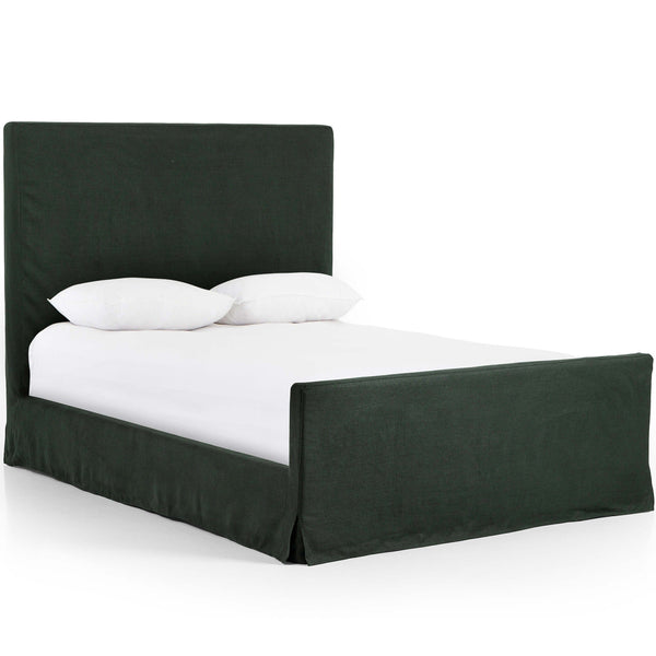 home fashion Daphne Slipcover Bed Brussels Pine by Four Hands