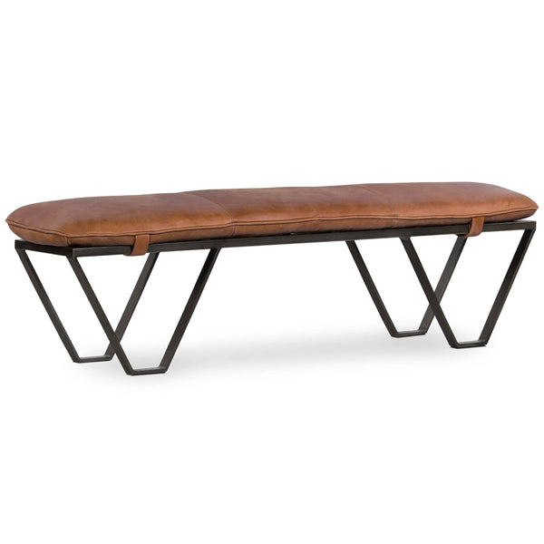 home fashion Darrow Bench Palermo Cognac by Four Hands