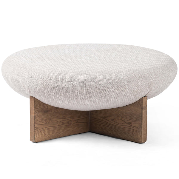 Home Fashion Dax Large Ottoman Gibson Wheat By Four Hands