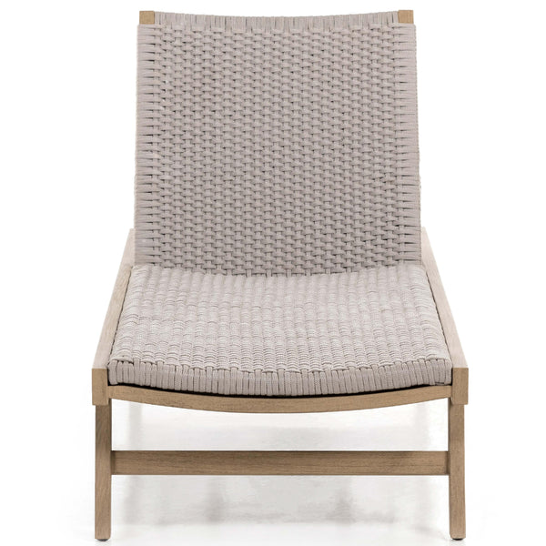 Home Fashion Delano Outdoor Chaise Washed Brown By Four Hands