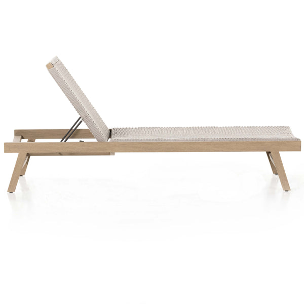 Home Fashion Delano Outdoor Chaise Washed Brown By Four Hands