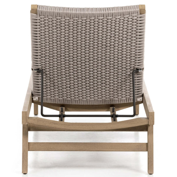 Home Fashion Delano Outdoor Chaise Washed Brown By Four Hands