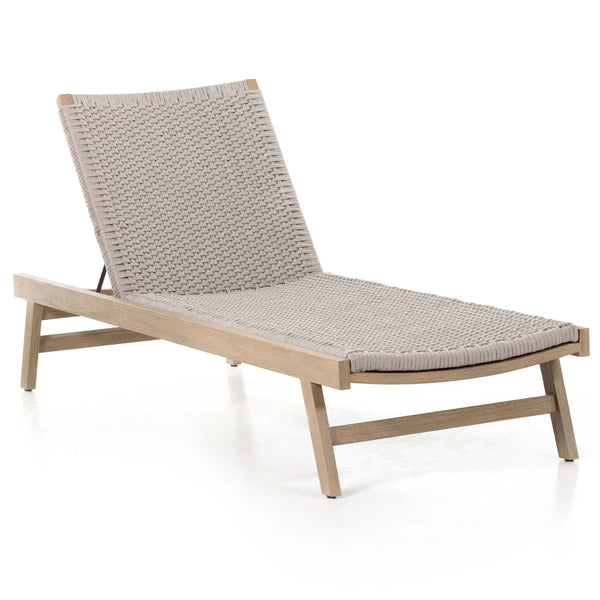 home fashion Delano Outdoor Chaise Washed Brown by Four Hands