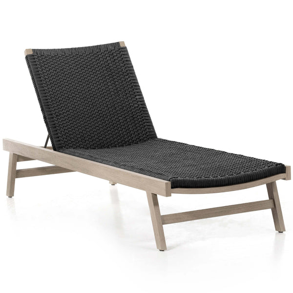 home fashion Delano Outdoor Chaise Weathered Grey by Four Hands