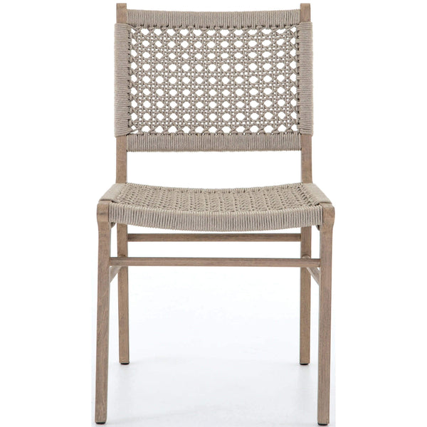 Home Fashion Delmar Outdoor Dining Chair Washed Brown Set Of 2 By Four Hands