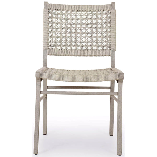 Home Fashion Delmar Outdoor Dining Chair Weathered Grey Set Of 2 By Four Hands