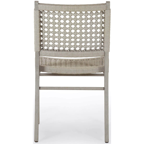 Home Fashion Delmar Outdoor Dining Chair Weathered Grey Set Of 2 By Four Hands