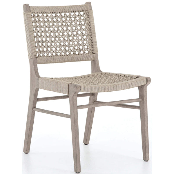 home fashion Delmar Outdoor Dining Chair Weathered Grey Set of 2 by Four Hands