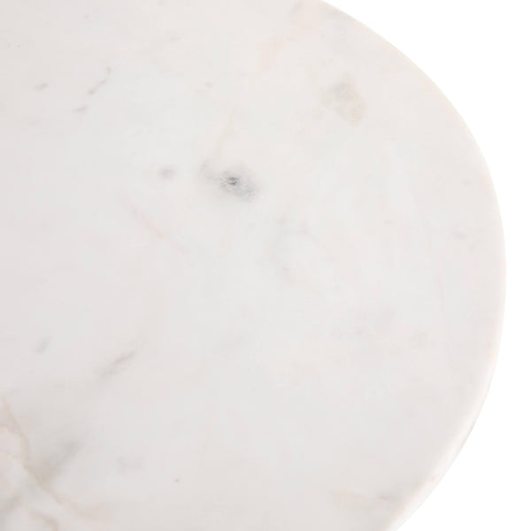 Home Fashion Delune Nightstand White Marble By Four Hands