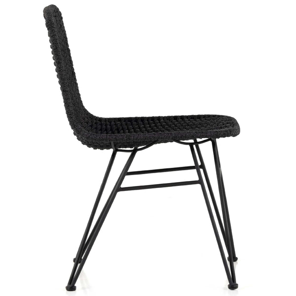 Home Fashion Dema Outdoor Dining Chair Dark Grey Set Of 2 By Four Hands