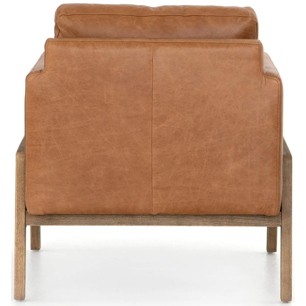 Home Fashion Diana Leather Chair Sonoma Butterscotch By Four Hands