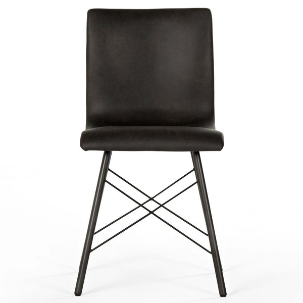 Home Fashion Diaw Dining Chair Ash Black Set Of 2 By Four Hands