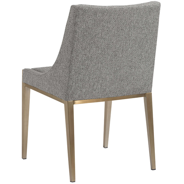 Home Fashion Dionne Dining Chair Monument Pebble Set Of 2