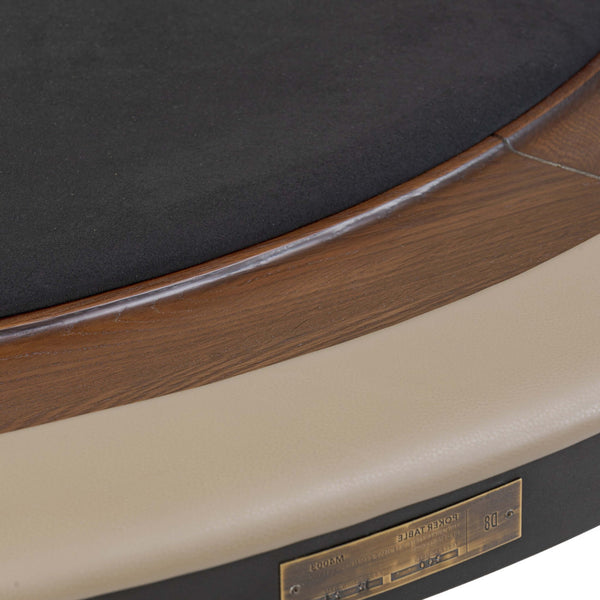 Home Fashion District Eight Poker Table Smoked Oak By Four Hands