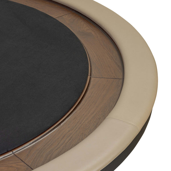 Home Fashion District Eight Poker Table Smoked Oak By Four Hands