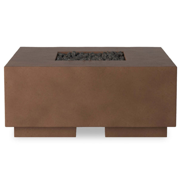 Home Fashion Donovan Outdoor Natural Gas Fire Table Clay Concrete By Four Hands