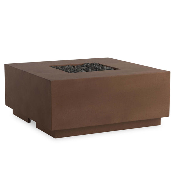 home fashion Donovan Outdoor Natural Gas Fire Table Clay Concrete by Four Hands