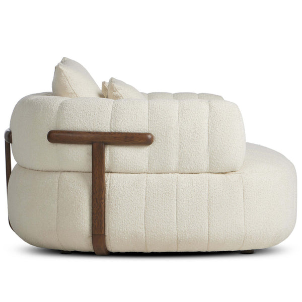 Home Fashion Doss Media Lounger Altro Snow By Four Hands