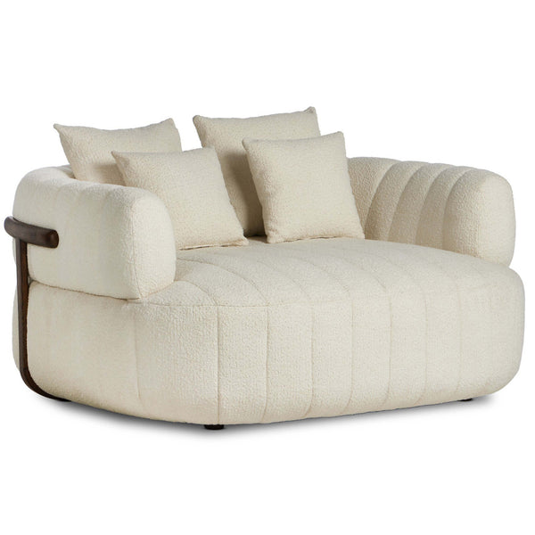 home fashion Doss Media Lounger Altro Snow by Four Hands