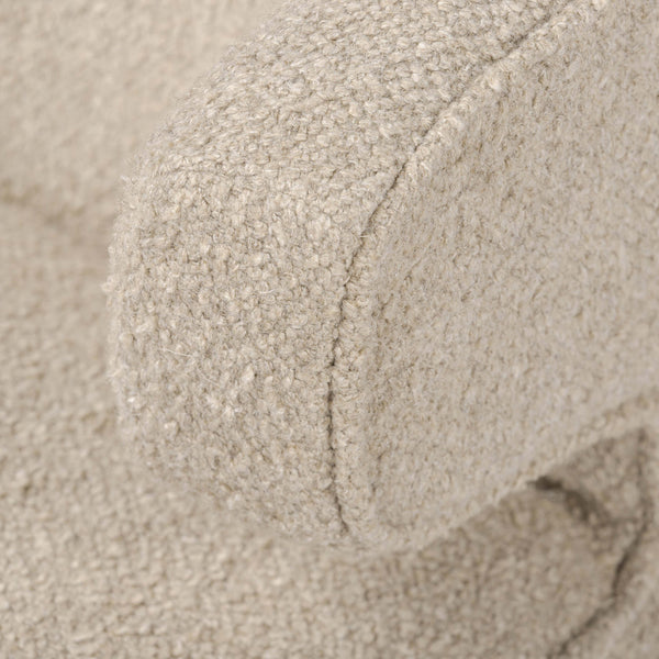 Home Fashion Dottie Swivel Chair Berber Oatmeal By Four Hands