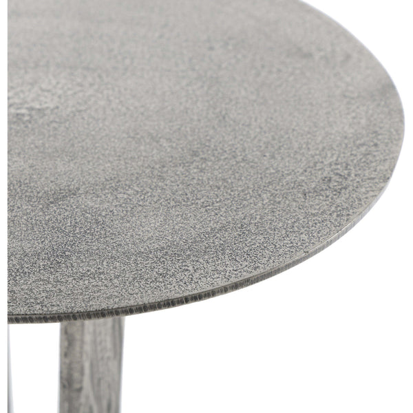 Home Fashion Douglas End Table Antique Nickel By Four Hands
