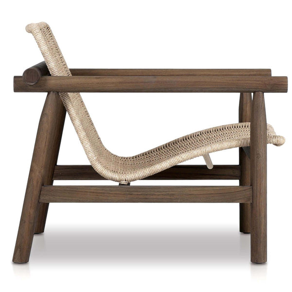 Home Fashion Dume Outdoor Chair Vintage White By Amber Lewis X Four Hands