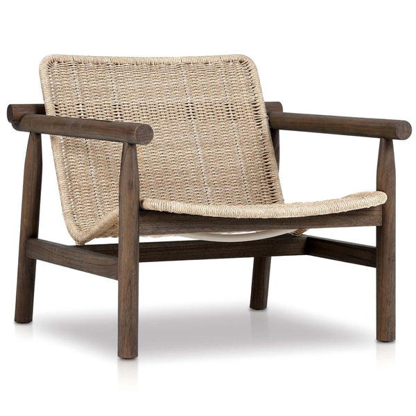 home fashion Dume Outdoor Chair Vintage White by Amber Lewis x Four Hands