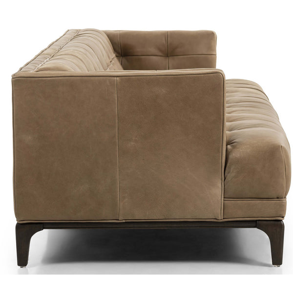 Home Fashion Dylan Leather Sofa Palermo Drift By Four Hands