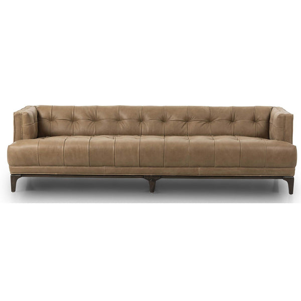 Home Fashion Dylan Leather Sofa Palermo Drift By Four Hands