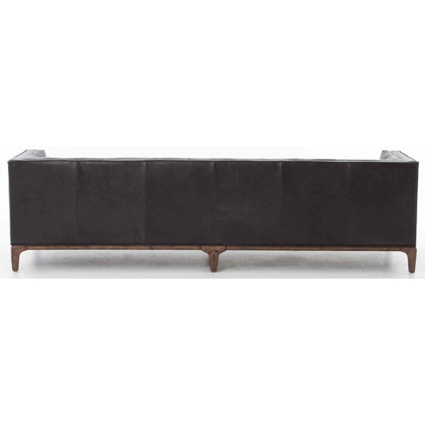 Home Fashion Dylan Leather Sofa Rider Black By Four Hands