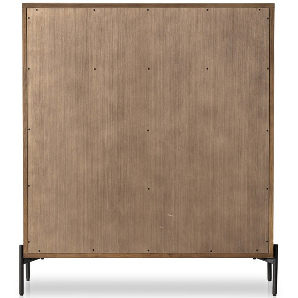 Home Fashion Eaton 5 Drawer Dresser Amber Oak By Four Hands