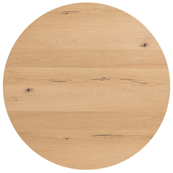 Home Fashion Eaton Drum Coffee Table Light Oak Resin By Four Hands