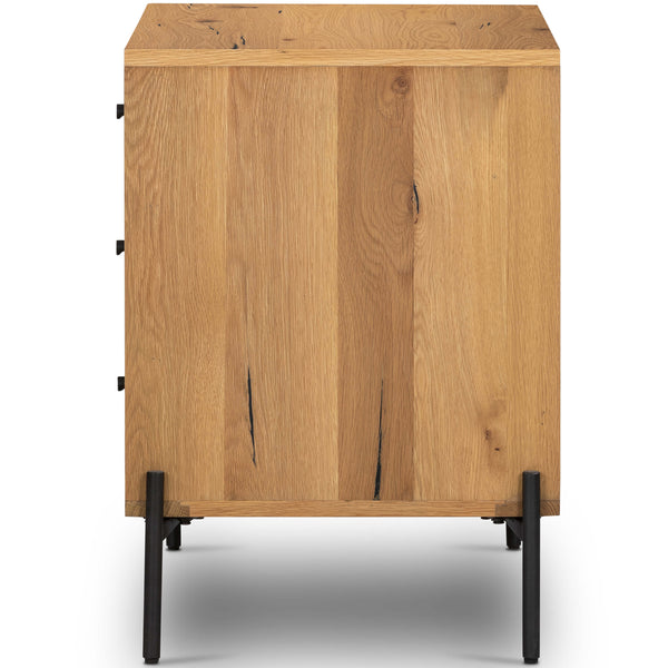 Home Fashion Eaton Large Nightstand Light Oak By Four Hands