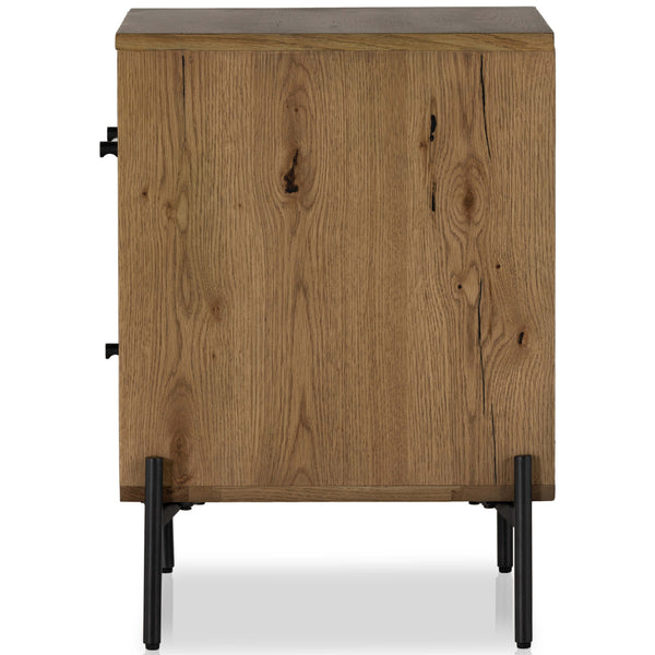 Home Fashion Eaton Nightstand Amber Oak By Four Hands