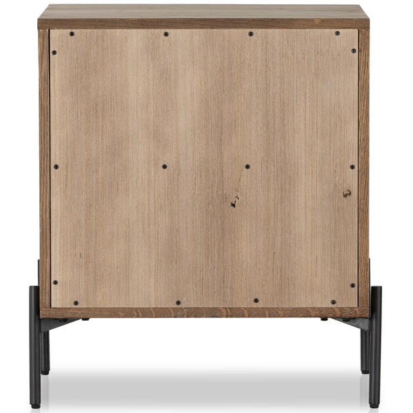 Home Fashion Eaton Nightstand Amber Oak By Four Hands