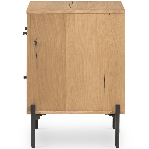 Home Fashion Eaton Nightstand Light Oak By Four Hands