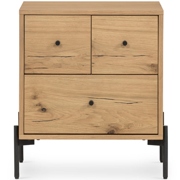 Home Fashion Eaton Nightstand Light Oak By Four Hands