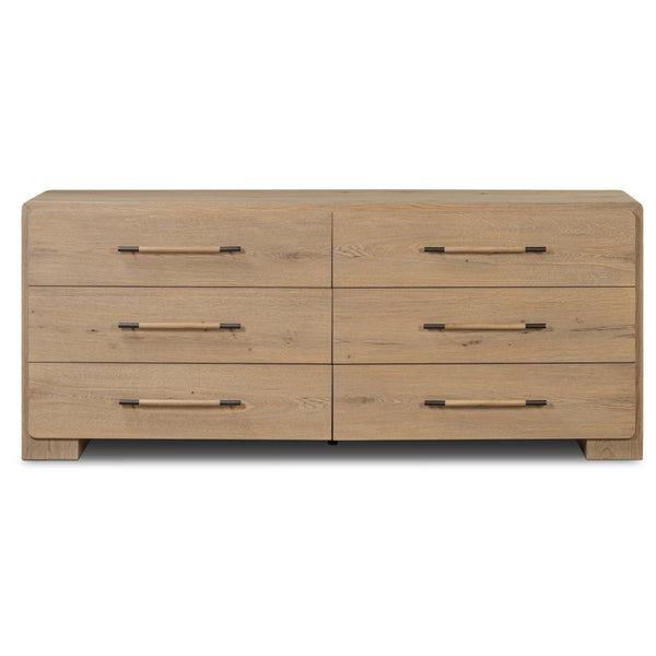 Home Fashion Eden 6 Drawer Dresser Aged Smoked By Four Hands
