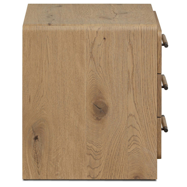 Home Fashion Eden Nightstand Aged Smoked Oak By Four Hands