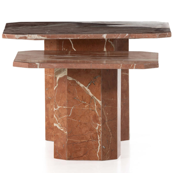 Home Fashion Edina Coffee Table Rusty Marble By Four Hands