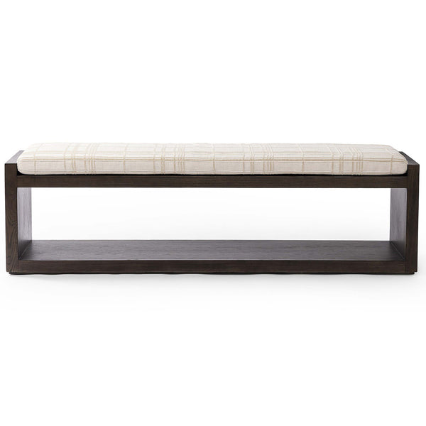 Home Fashion Edmon Bench Sheffield Ivory By Four Hands