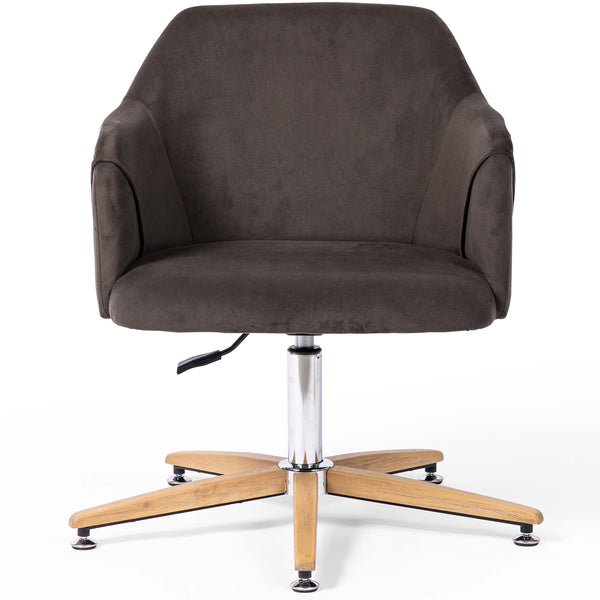 Home Fashion Edna Desk Chair Bella Smoke By Four Hands
