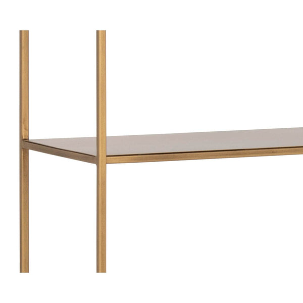 Home Fashion Eiffel Extra Large Bookcase Antique Brass