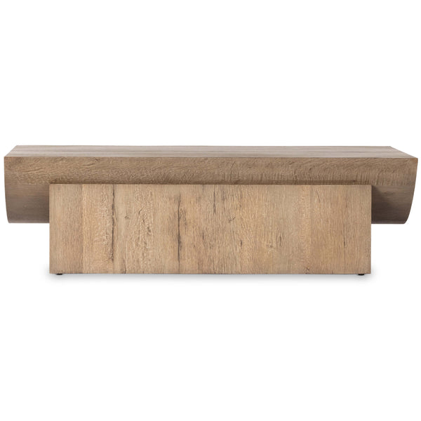 Home Fashion Elbert Coffee Table Rustic Oak By Four Hands