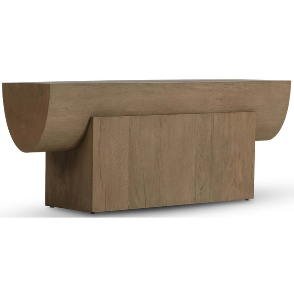 home fashion Elbert Console Table Natural Oak by Four Hands