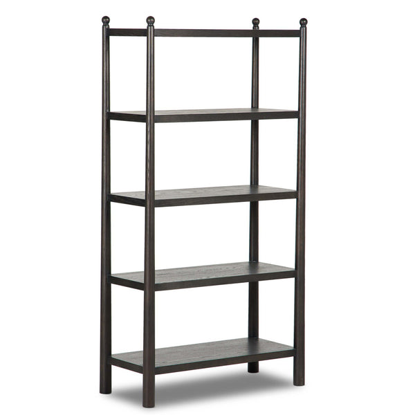 home fashion Eldridge Bookcase Distressed Black by Amber Lewis x Four Hands